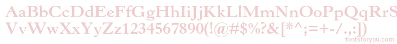 HorleyoldstylemtstdBold Font – Pink Fonts