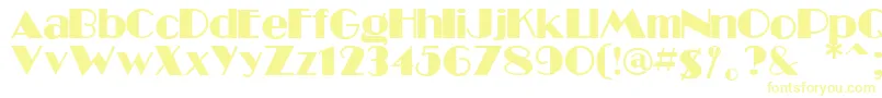 MiamibeachLight Font – Yellow Fonts