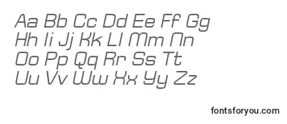 Обзор шрифта TypoSquareItalicDemo