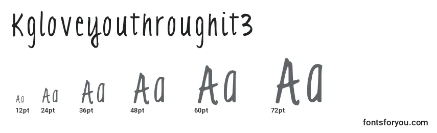 Kgloveyouthroughit3 Font Sizes