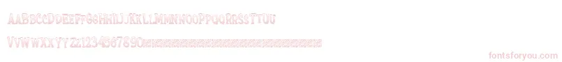 Extrasprinkles Font – Pink Fonts on White Background