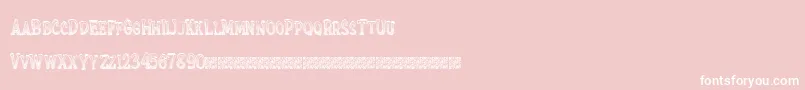 Extrasprinkles Font – White Fonts on Pink Background