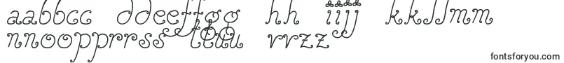 Więcej informacji o czcionce DjbSquirlyQ Czcionka DjbSquirlyQ – esperanto czcionki