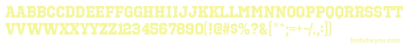 OctinsportsrgBold Font – Yellow Fonts