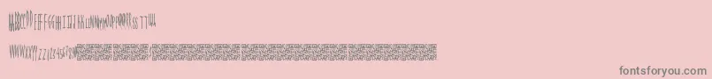 More about Magicalspringtime Font Magicalspringtime Font – Gray Fonts on Pink Background