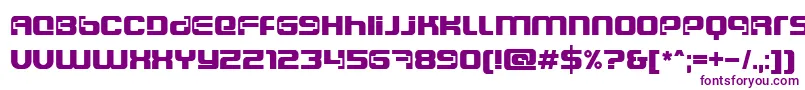 DsCosmoSemiExpandedSemibold-fontti – violetit fontit