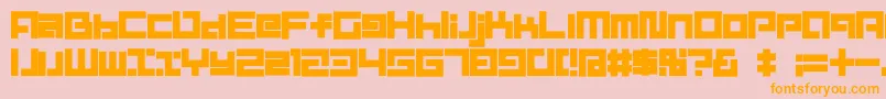 Lisätietoja D3mouldism-fontista D3mouldism-fontti – oranssit fontit vaaleanpunaisella taustalla