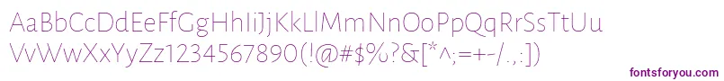 LunasansThin Font – Purple Fonts