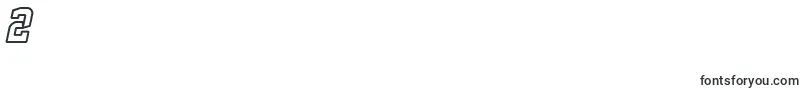 Strangephenomena  Outlined  Font – Fonts for Digit 2