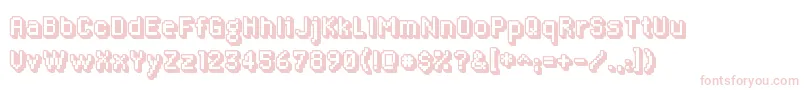 AlgolixRegular Font – Pink Fonts on White Background