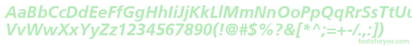 FrutigerCe66BoldItalic Font – Green Fonts