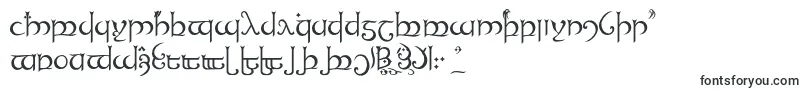 Шрифт Tengwandanamarie – популярные шрифты