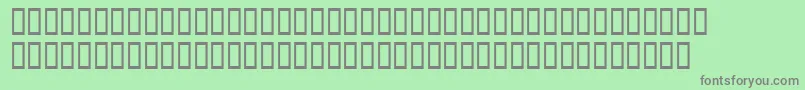 More about Doomed Font Doomed Font – Gray Fonts on Green Background