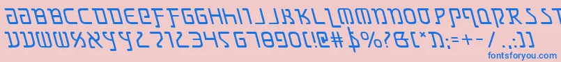More about GrimlordLeftalic Font GrimlordLeftalic Font – Blue Fonts on Pink Background