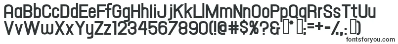 Шрифт Hallandaletextbold – рубленные шрифты