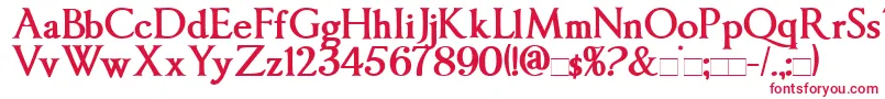 ImperatorBold Font – Red Fonts