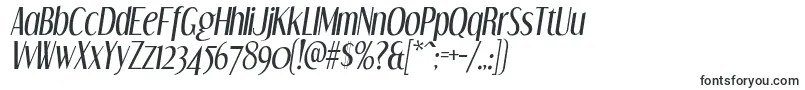 フォントDreamorphans Italic – 見出し用のフォント