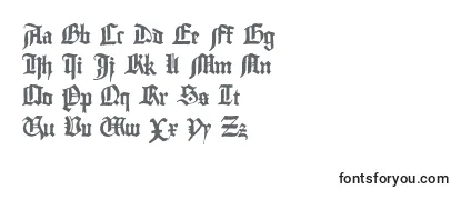 Шрифт Gutenbergtextura