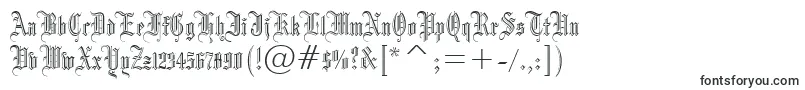 DrpoGothicru-Schriftart – Schriftarten, die mit D beginnen