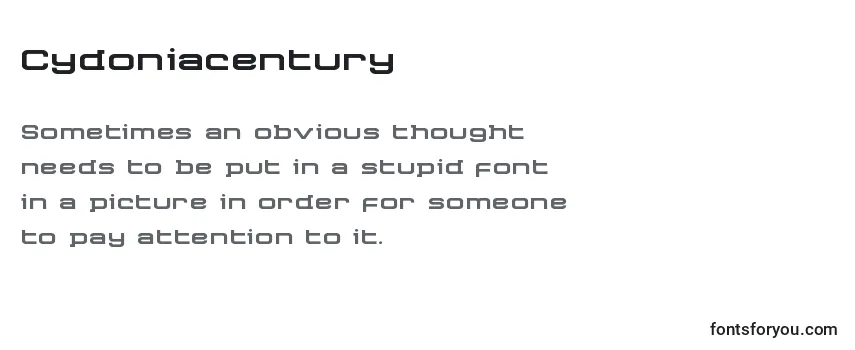Cydoniacentury Font