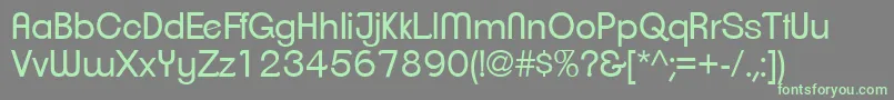 More about ClementepdagBook Font ClementepdagBook Font – Green Fonts on Gray Background