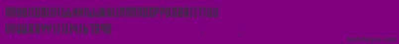 Skor Font – Black Fonts on Purple Background