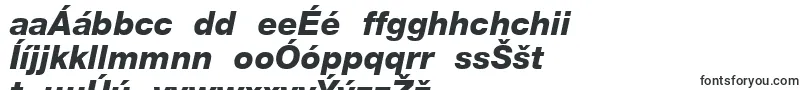 HelveticaLt86HeavyItalic Font – Czech Fonts