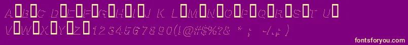 Más sobre la fuente BlockshadowItalic fuente BlockshadowItalic – Fuentes Amarillas Sobre Fondo Morado