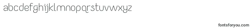 YaahowuLight Font – Alphabet Fonts