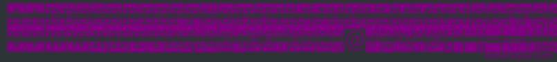 AOldtypercmdcwstr Font – Purple Fonts on Black Background