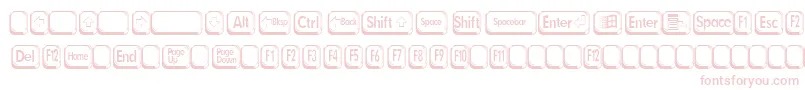 BetsyFlanagan2 Font – Pink Fonts on White Background