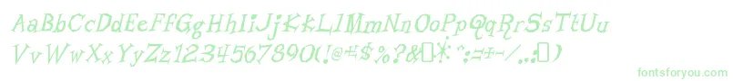 LivingbynumbersRegular Font – Green Fonts