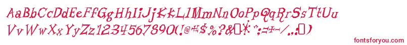 LivingbynumbersRegular Font – Red Fonts