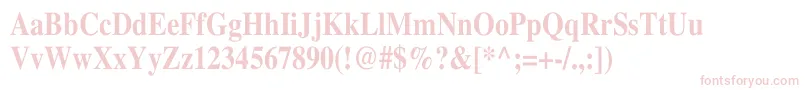 TimesBoldTh Font – Pink Fonts