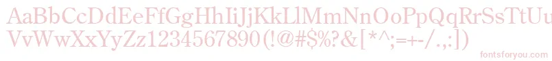 AgCenturyoldstyle Font – Pink Fonts on White Background