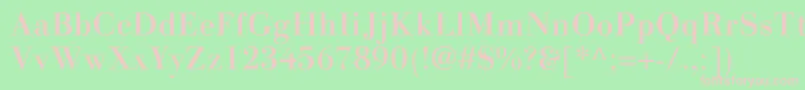 Подробнее о шрифте LinotypegianottenMedium Шрифт LinotypegianottenMedium – розовые шрифты на зелёном фоне