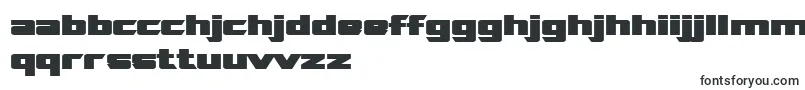 SfTransroboticsExtendedBold-fontti – korsikankieliset fontit