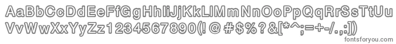 More about Carbono Font Carbono Font – Gray Fonts on White Background