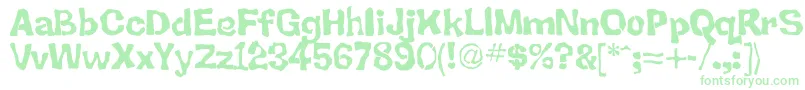 Back Font – Green Fonts