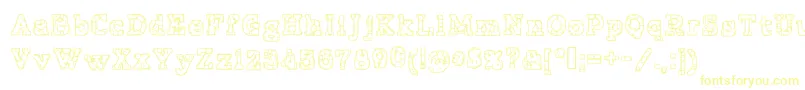 PrisonTattoo Font – Yellow Fonts