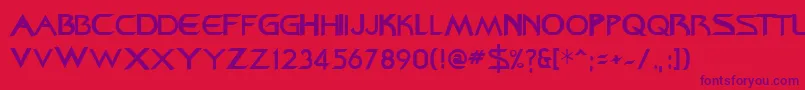 Lisätietoja Federation ffy-fontista Federation ffy-fontti – violetit fontit punaisella taustalla