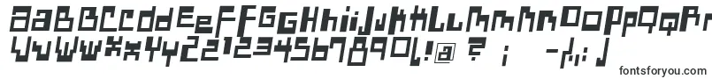 DadasangieOblique-fontti – Alkavat D:lla olevat fontit
