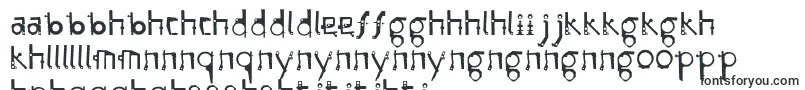 フォントSubamera – セソト文字
