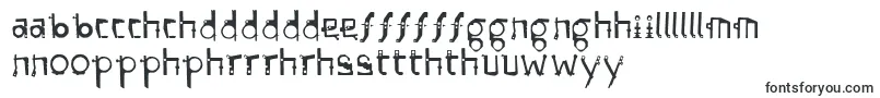 Шрифт Subamera – валлийские шрифты