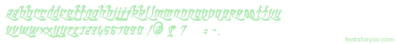 GhettoFabulous Font – Green Fonts