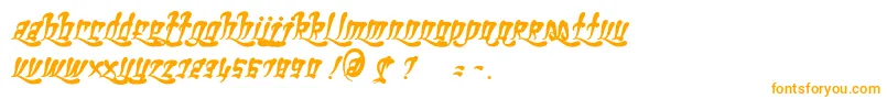 GhettoFabulous Font – Orange Fonts