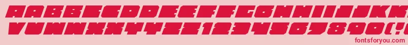En savoir plus sur la police Anakefkaei Police Anakefkaei – polices rouges sur fond rose