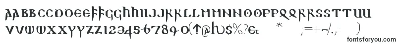 Шрифт Readablegothic – староанглийские шрифты