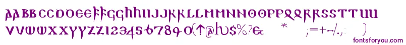 Readablegothic Font – Purple Fonts