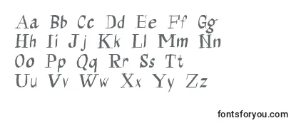 Schriftart Calligraserif